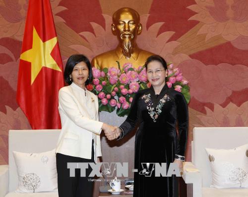 Chủ tịch Quốc hội Nguyễn Thị Kim Ngân tiếp Đại sứ Canada ảnh 1